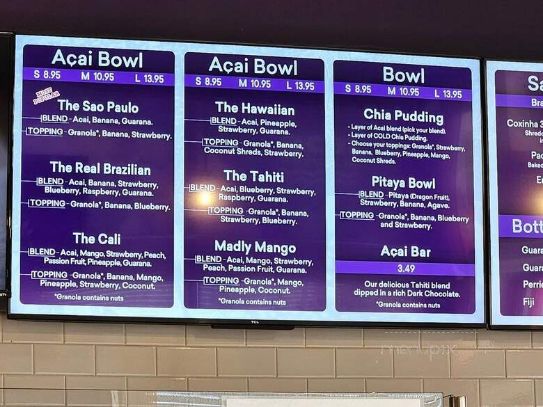 Acai Republic - Costa Mesa, CA menu_pic