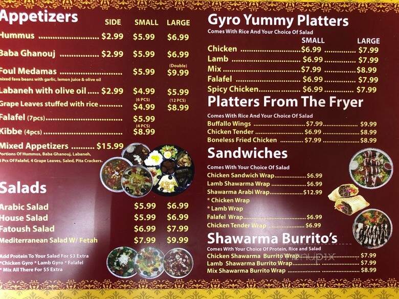 The Gyro Platter - East Orange, NJ menu_pic