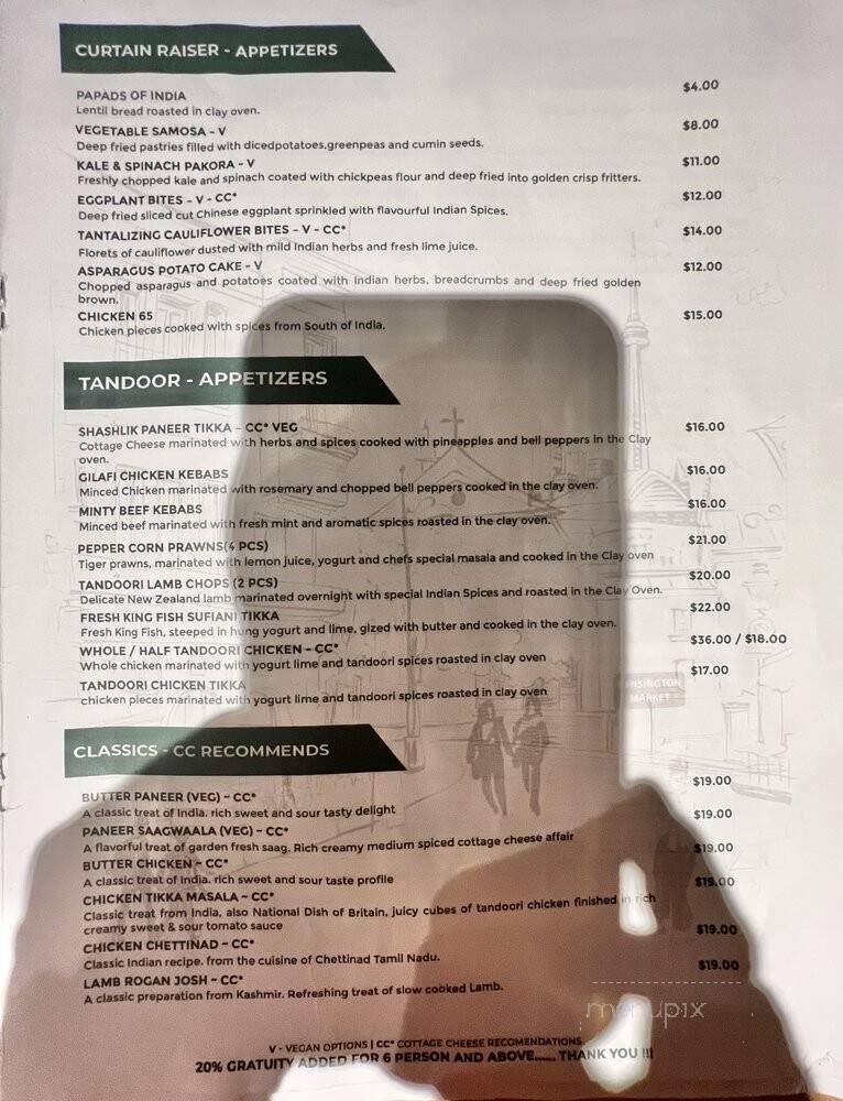 The Cottage Cheese - Toronto, ON menu_pic