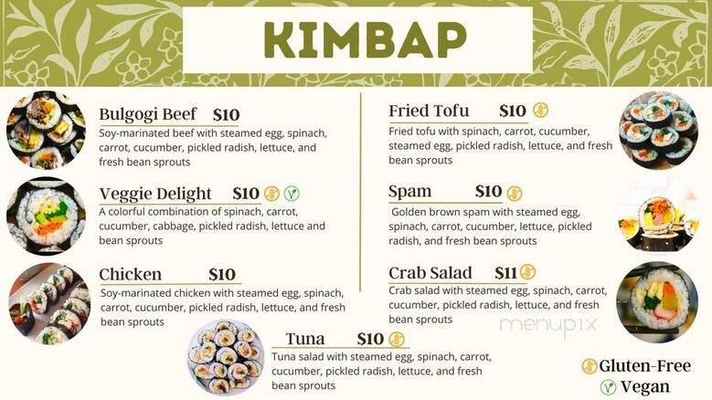 Lets Roll - Clarksville, MD menu_pic
