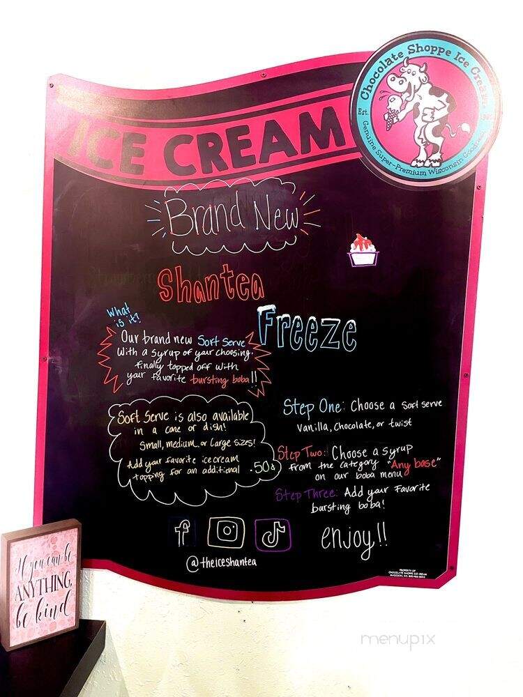 The Ice Shantea - Milton, WI menu_pic