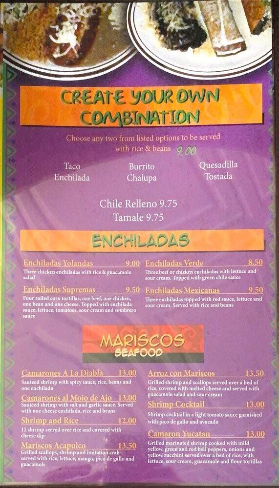 Rio Grande Bar and Grill - Hannibal, MO menu_pic
