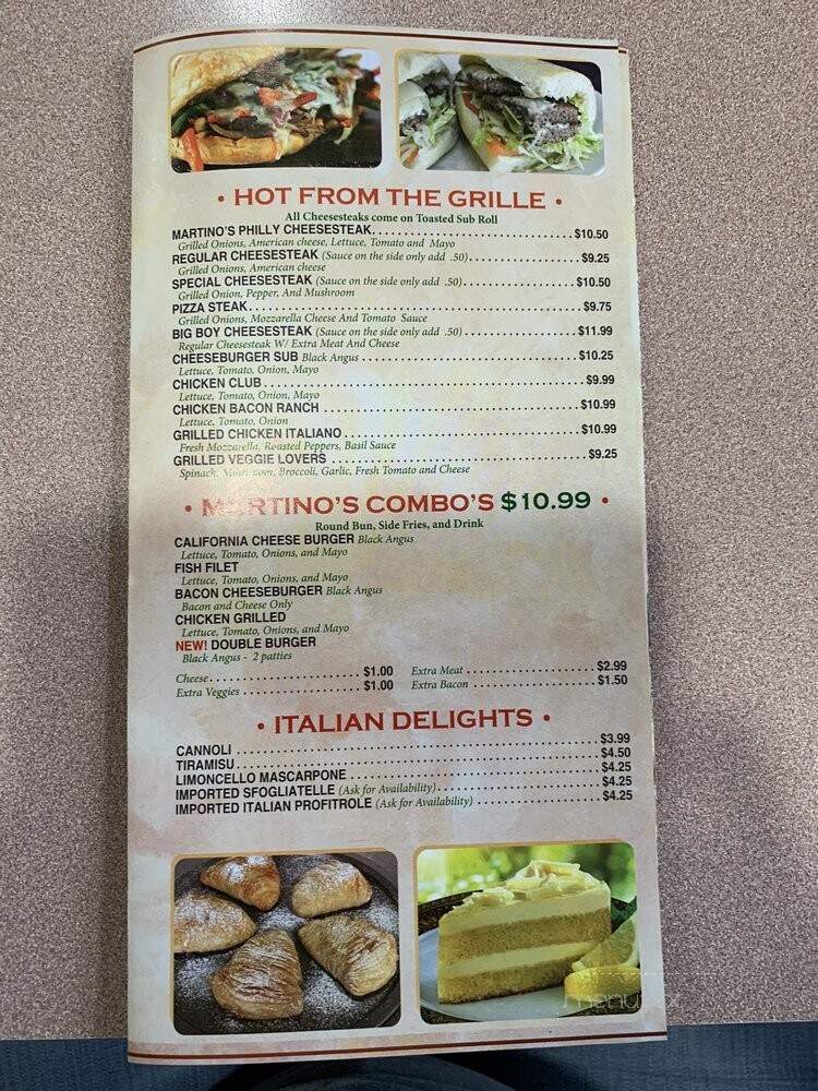 Martino's Italian Traditions - Lebanon, PA menu_pic