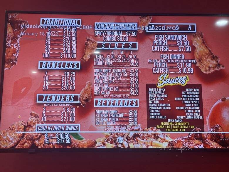 R&R Extreme Wings - Indianapolis, IN menu_pic