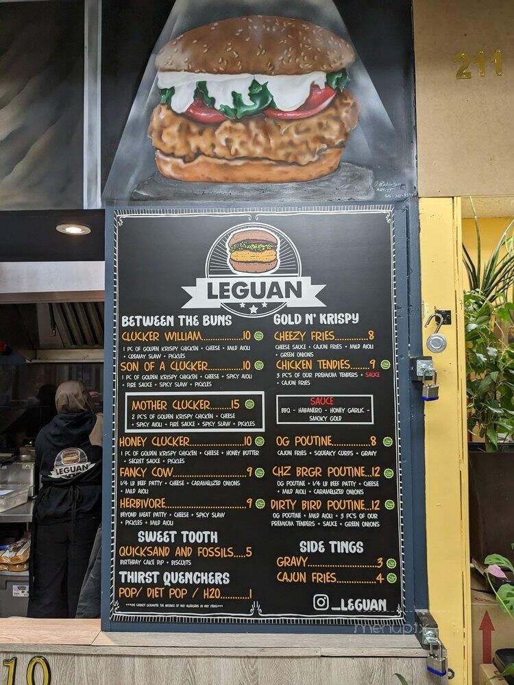 Leguan - Mississauga, ON menu_pic