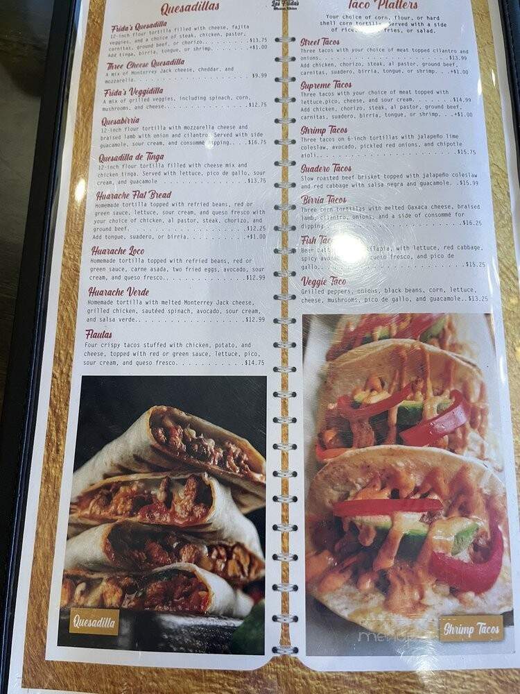 Las Frida's Mexican Kitchen - Norristown, PA menu_pic