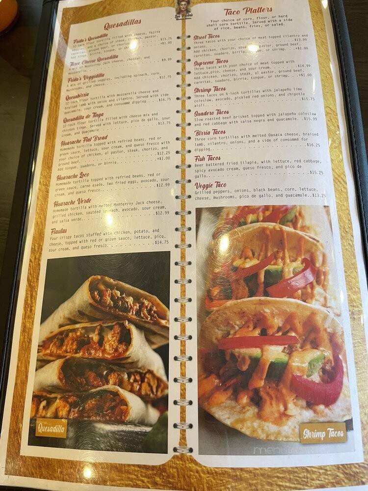 Las Frida's Mexican Kitchen - Norristown, PA menu_pic