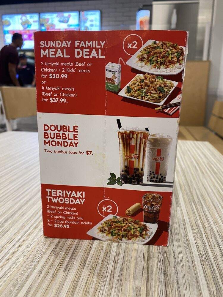 Edo Japan - Ajax, ON menu_pic