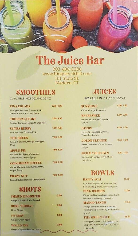 The Green Deli & Juice Bar - Meriden, CT
