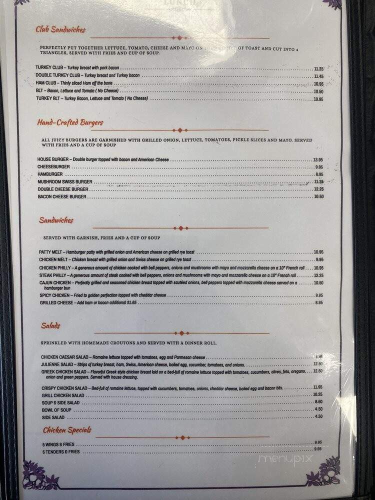 M & J's Breakfast House - Calumet City, IL menu_pic