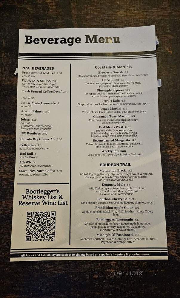 Hickory Social House - Hickory, NC menu_pic