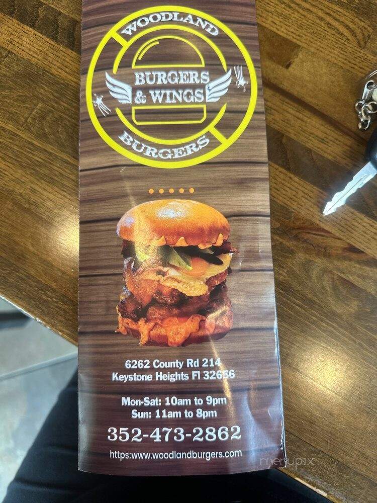 Woodland Burger & Wings - Keystone Heights, FL