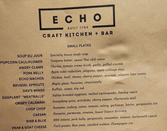 Echo Craft Kitchen - Watertown, CT