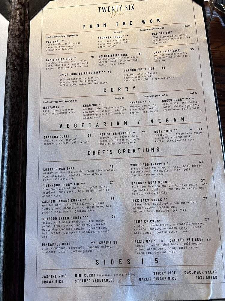 26 Thai Kitchen & Bar - Dunwoody, GA