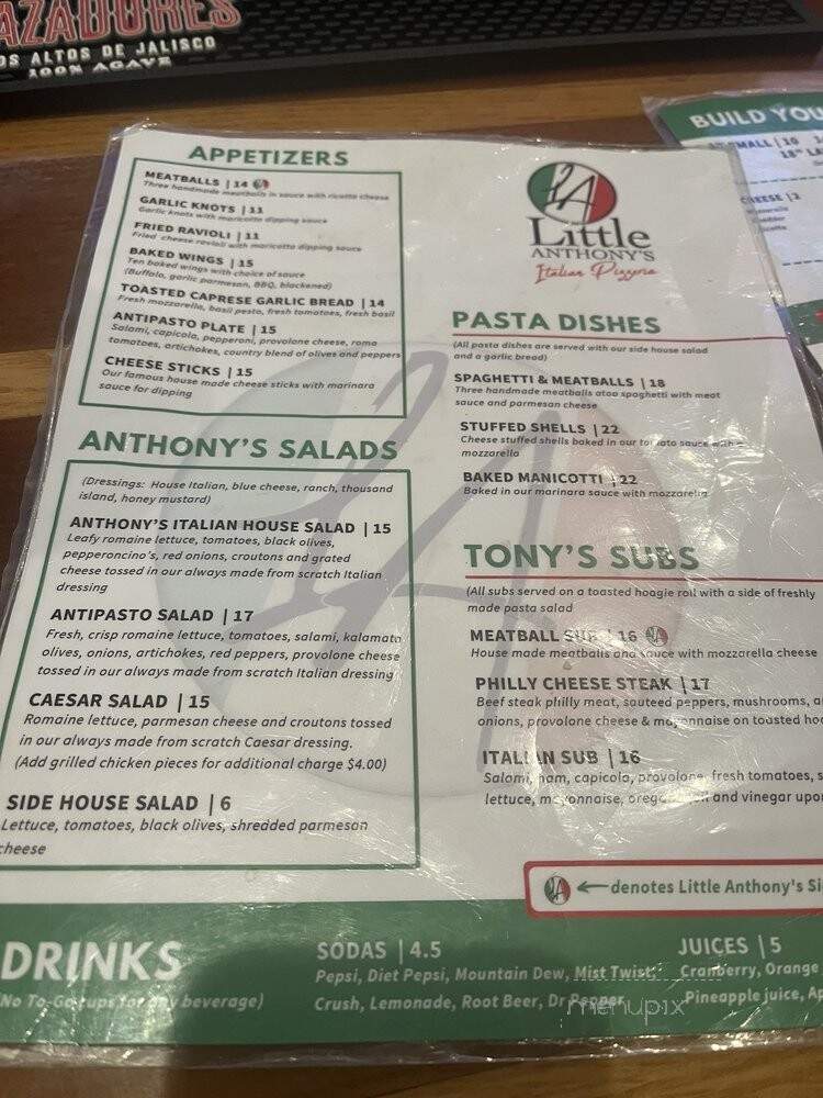 Little Anthony's Pizzeria - Clearwater, FL menu_pic