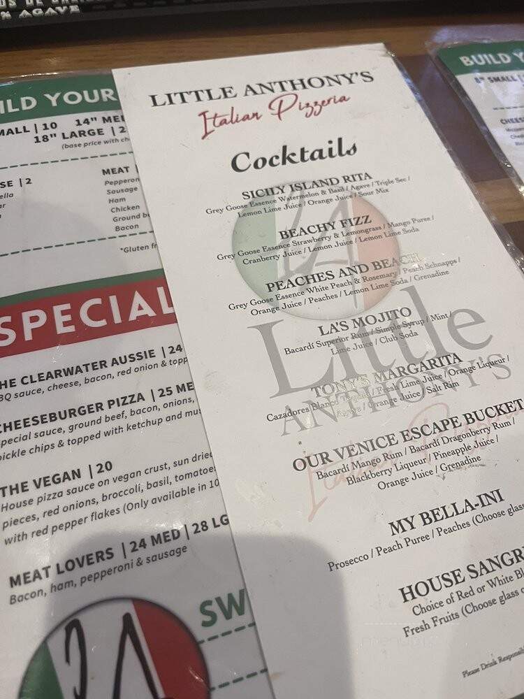 Little Anthony's Pizzeria - Clearwater, FL menu_pic