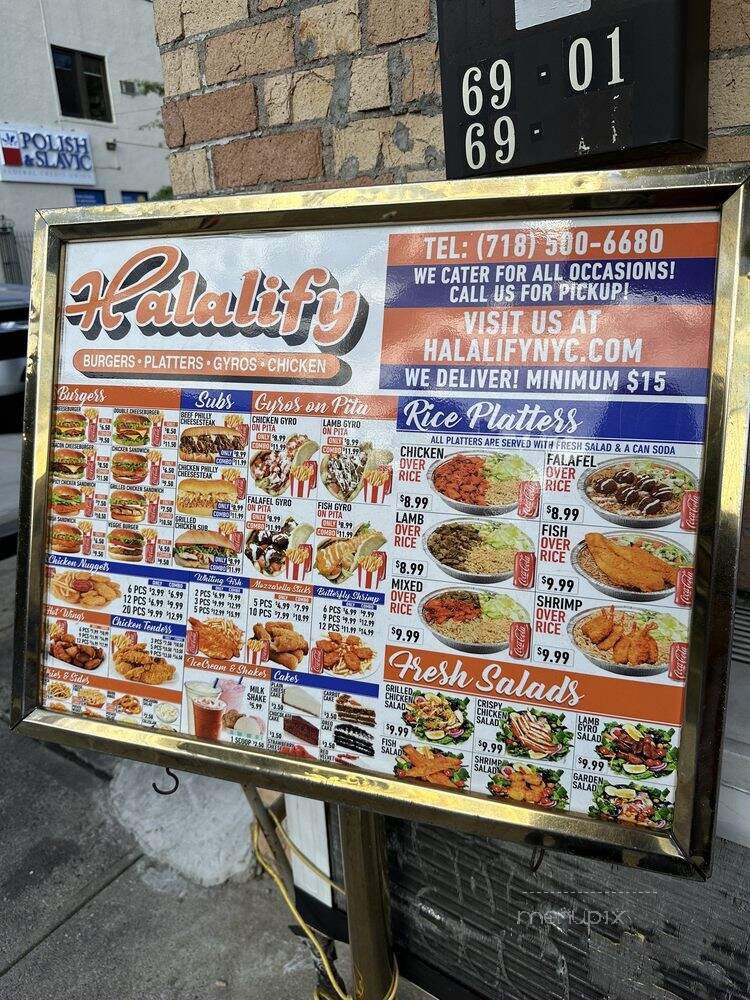 Halalify - New York, NY menu_pic