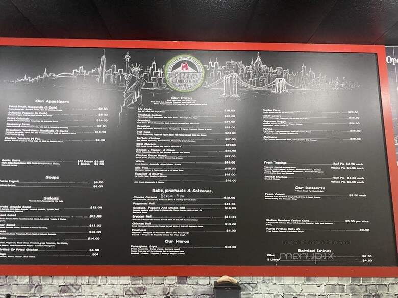 Pizza a Modo Mio - Charleston, SC menu_pic