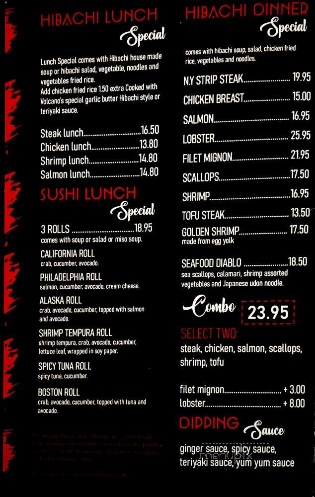 Volcano Express Japanese Grill & Sushi - Chicago, IL