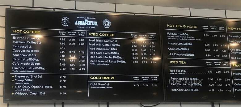 Paris Baguette - Grand Prairie, TX menu_pic