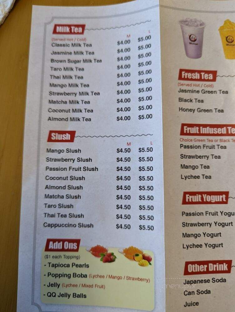 Wadaya - Bryn Mawr, PA menu_pic