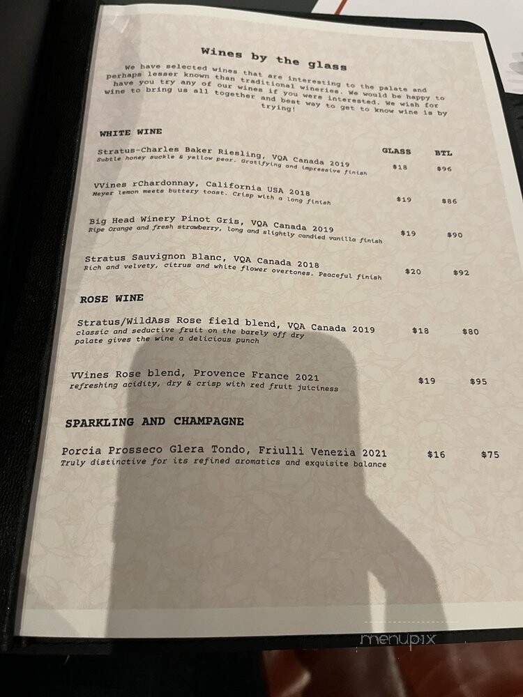 Roses Cocina - Toronto, ON menu_pic