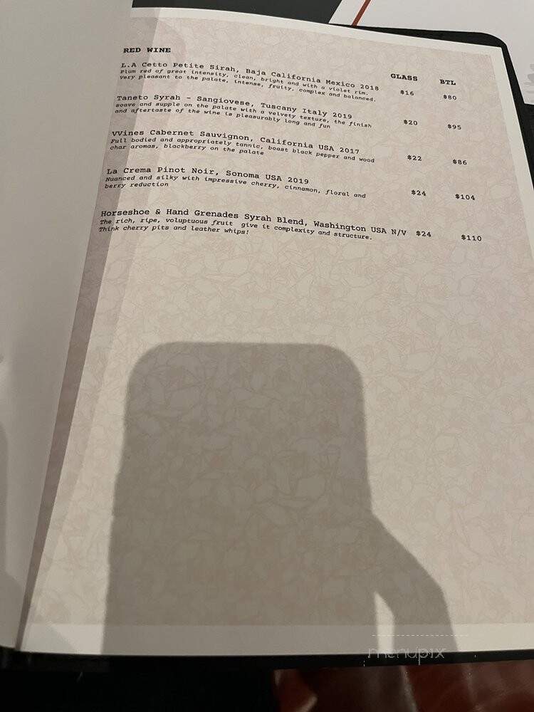 Roses Cocina - Toronto, ON menu_pic