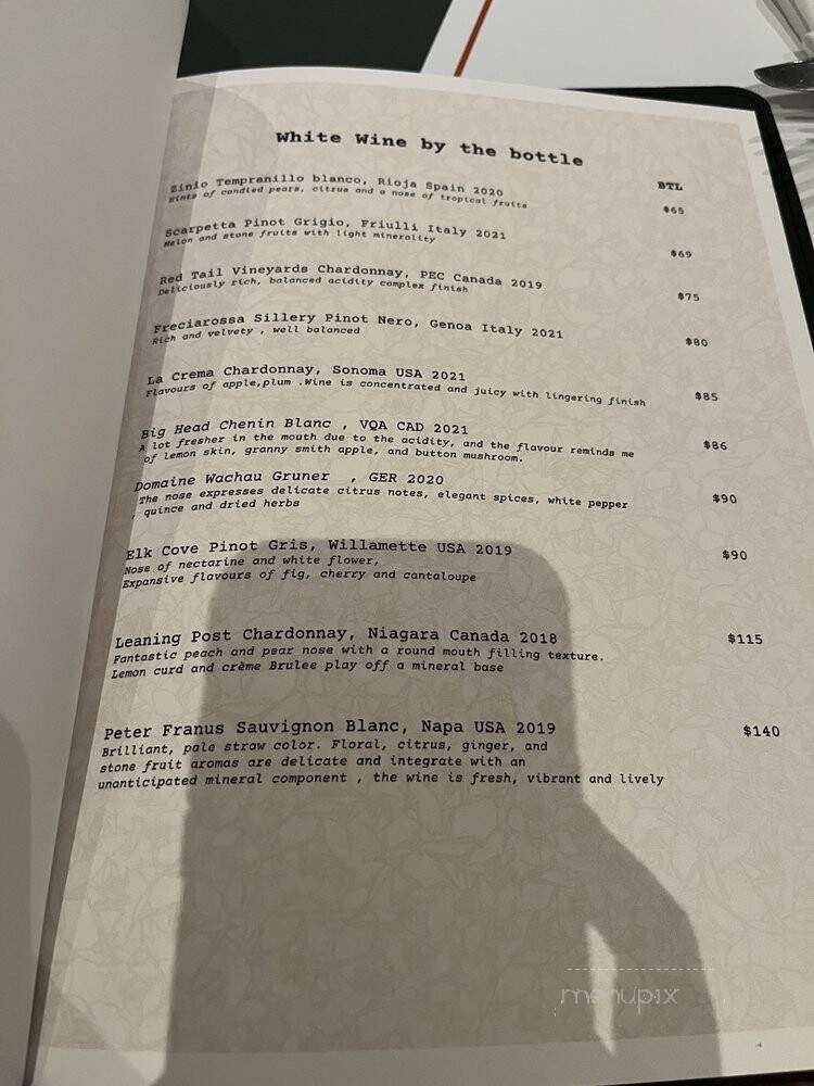 Roses Cocina - Toronto, ON menu_pic
