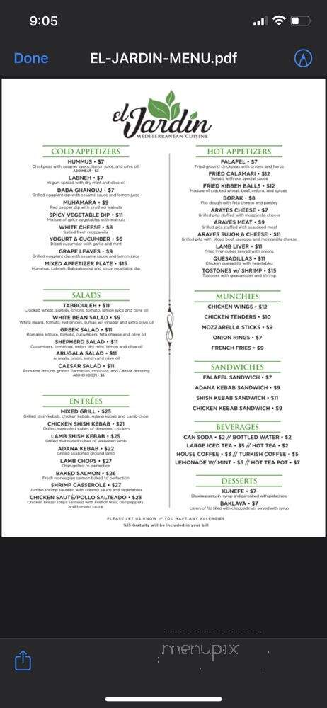 El Jardin - North Bergen, NJ