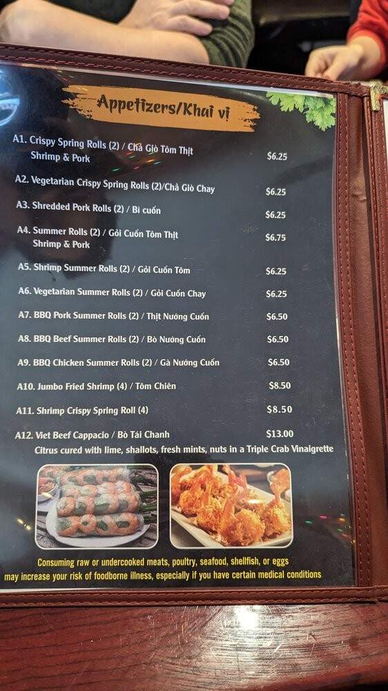 Pho South Corner - Philadelphia, PA menu_pic