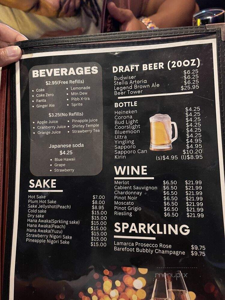 Volcano - Virginia Beach, VA menu_pic