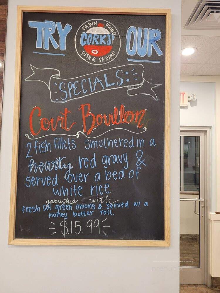 Cork's Cajun Fried Fish & Shrimp - Baton Rouge, LA