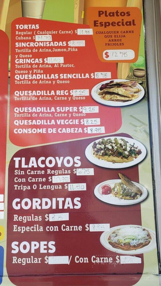 Tacos El Kiko - Fremont, CA menu_pic