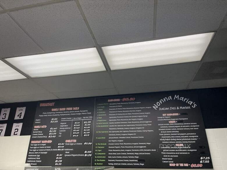 Nonna Maria's Italian Deli & Market - Matthews, NC menu_pic