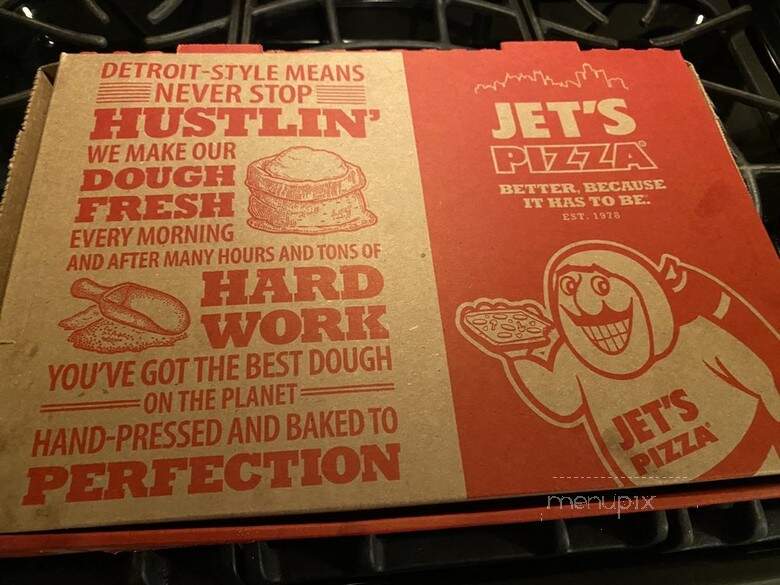 Jet's Pizza - Cedar Park, TX menu_pic