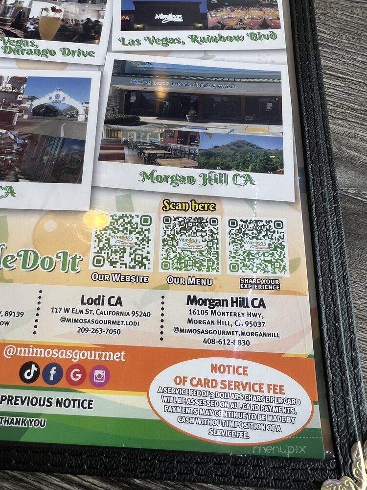 Mimosas Gourmet - Morgan Hill, CA