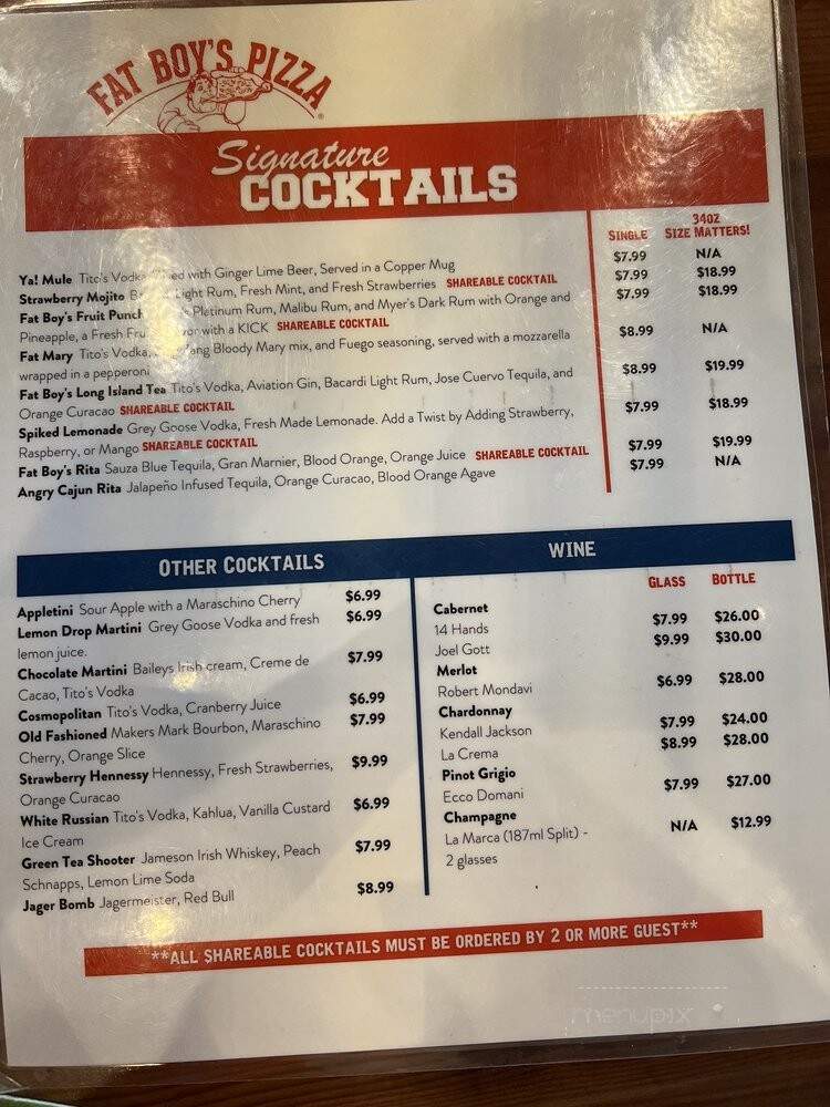 Fat Boy's Pizza - Richmond, TX