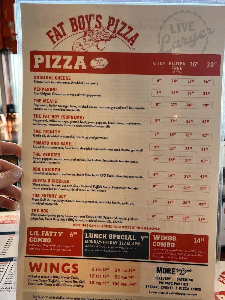 Fat Boy's Pizza - Richmond, TX