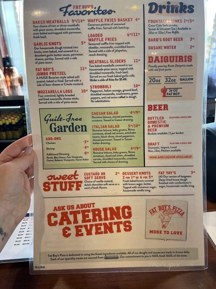 Fat Boy's Pizza - Richmond, TX