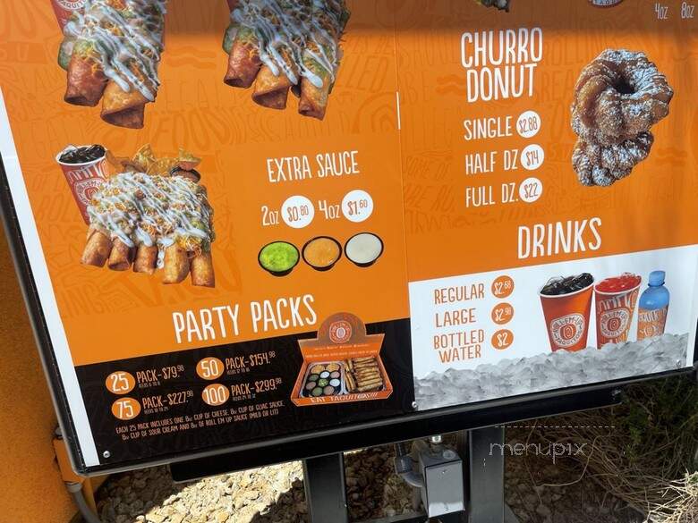 Roll Em Up Taquitos - Las Vegas, NV menu_pic