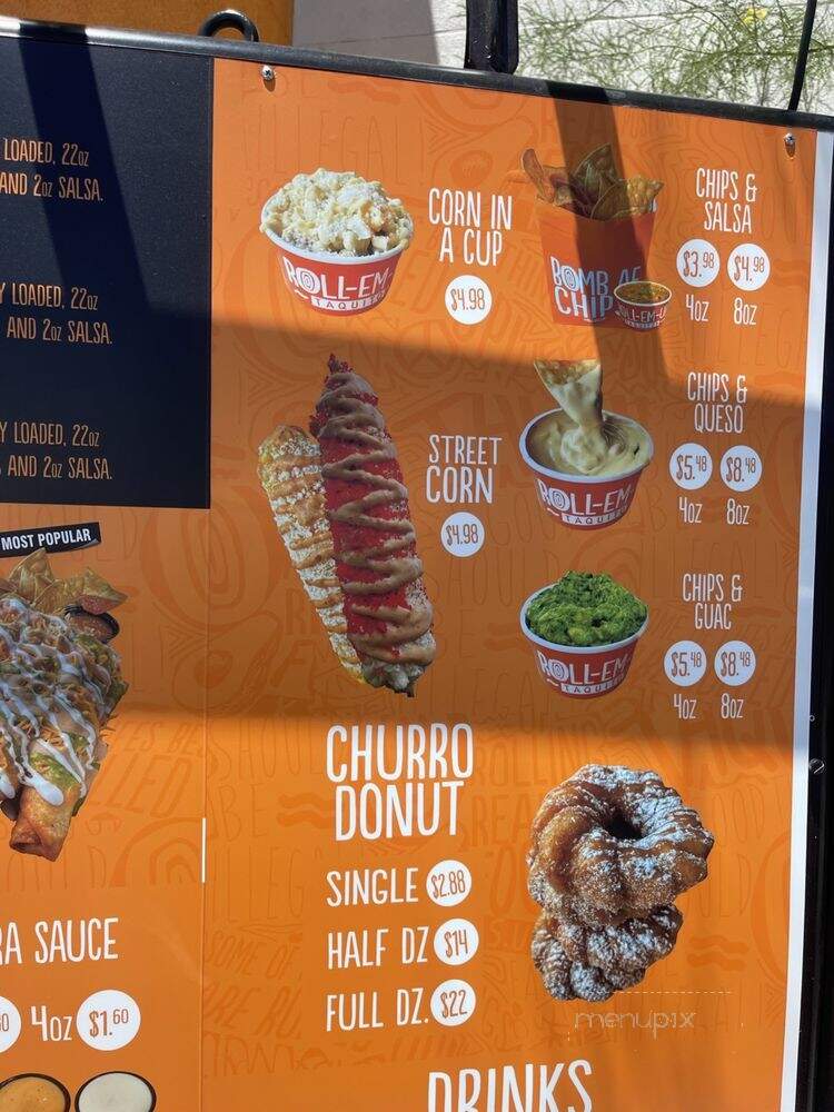 Roll Em Up Taquitos - Las Vegas, NV menu_pic