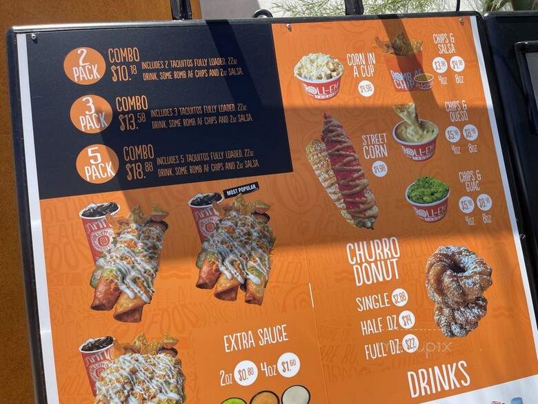 Roll Em Up Taquitos - Las Vegas, NV menu_pic
