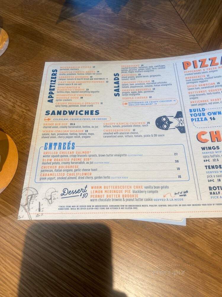 Doughbird - Nashville, TN menu_pic