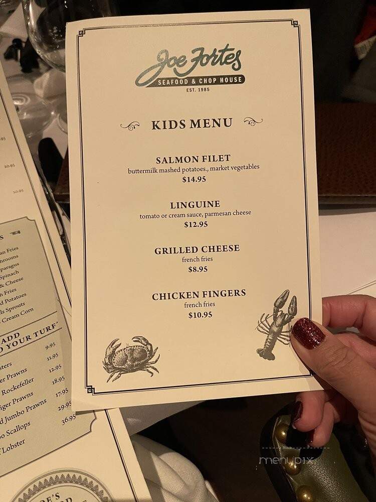 Joe Fortes - Whistler, BC menu_pic