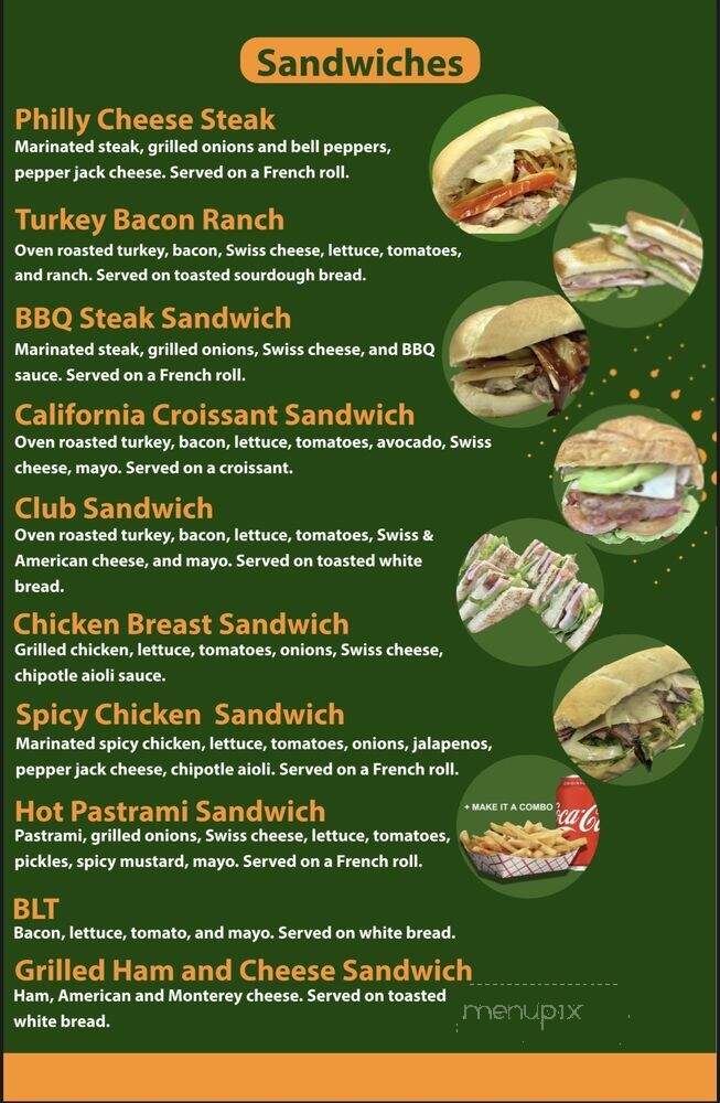 Kelly's Deli - Campbell, CA menu_pic