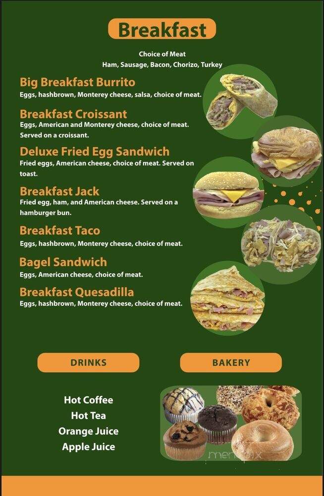 Kelly's Deli - Campbell, CA menu_pic