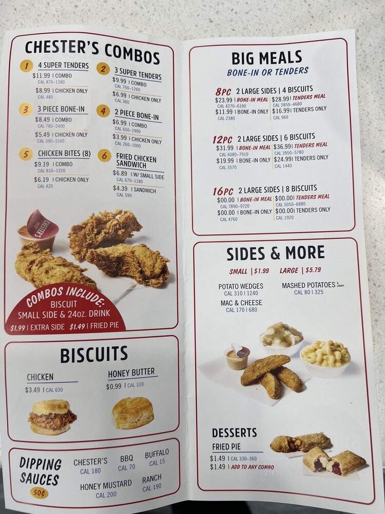 Chester's Fried Chicken - Bronx, NY menu_pic