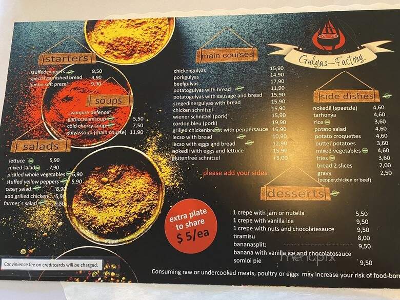 Gulyas-Factory - Cape Coral, FL menu_pic