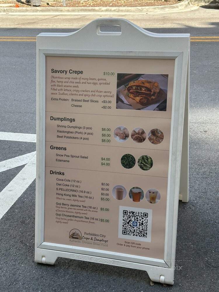 Forbidden City Crepe & Dumplings - Fort Lauderdale, FL menu_pic