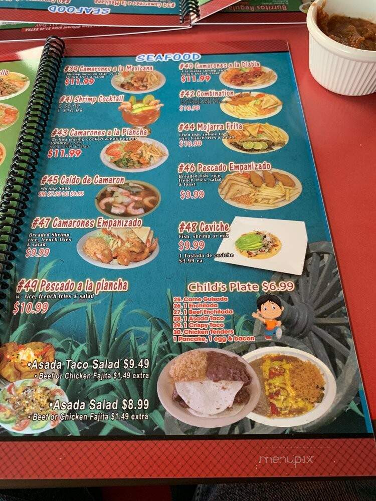Jimador 2 Mexican Restaurant - San Antonio, TX menu_pic